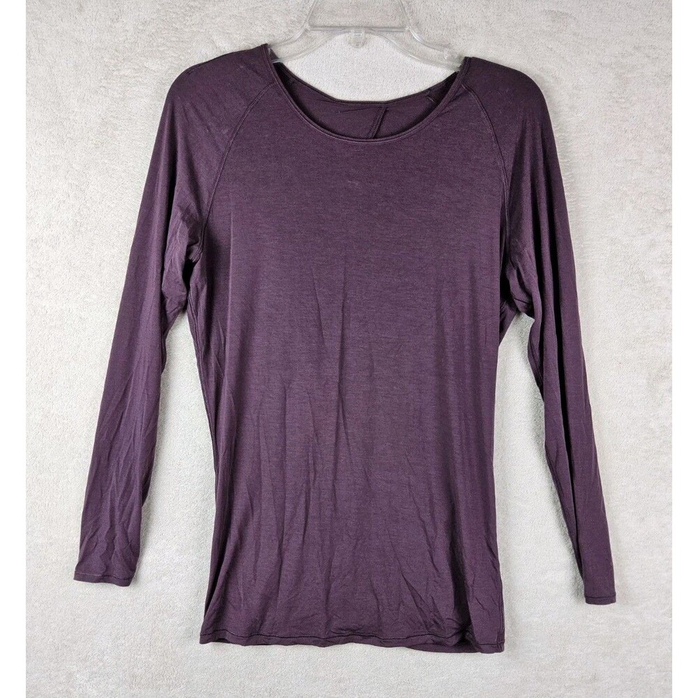 Lululemon Women’s Long Sleeve Open Back Knit Athletic Top Size 10
